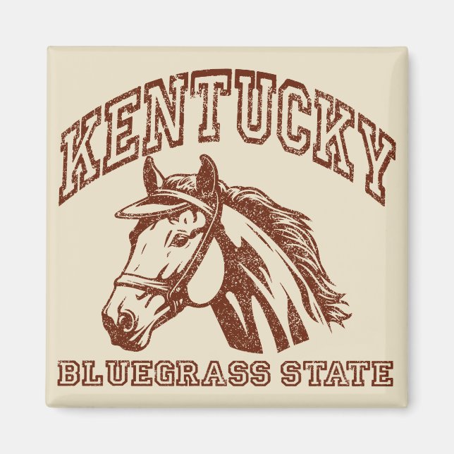 Vintage Kentucky Magnet (Vorne)