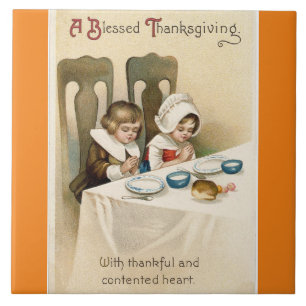 Vintage Keramik Pilgris Fliese