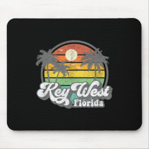Vintage Key West Florida Keys Retro 70er Jahre Str Mousepad