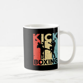 Vintage Kickboxing Tee - Martial Arts Retro Kickbo Kaffeetasse