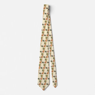 Vintage Kind süßes blondes Mädchen spricht auf Spi Krawatte