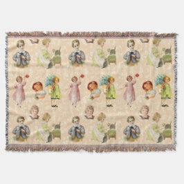 Vintage Kinder Decke