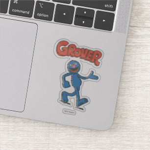 Vintage Kinder Grover Aufkleber