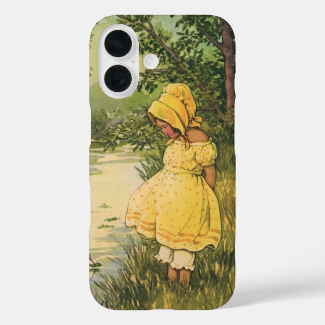 Vintage Kinder, Junge und Mädchen spielen von Cree Case-Mate iPhone Hülle (Rückseite)