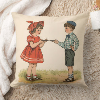 Vintage Kinder Kissen