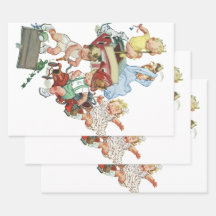 Vintage Kinder Kleinkinder spielen Toy Fire Trucks