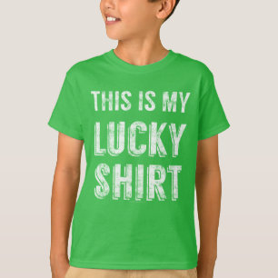 Vintage Kinder Lucky St Patricks Shirt