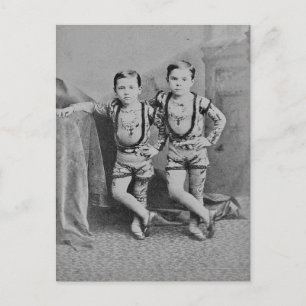 Vintage Kinder Postkarte