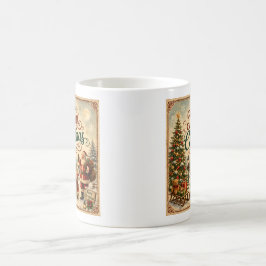 vintage Kinder Weihnachtstasse Kaffeetasse