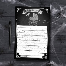 Vintage Kinderduschberatung zu Halloween