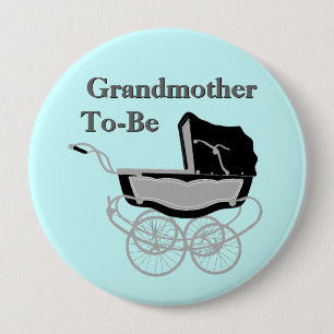 Vintage Kinderdusche von Pram Großmutter Button