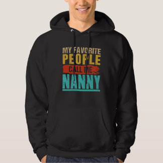 Vintage Kindermädchen Meine Lieblingsmenschen nen Hoodie