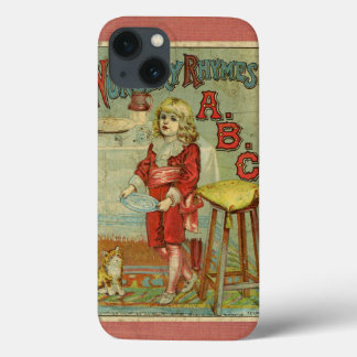 Vintage-Kinderreim-ABC-Kinderbuchcover Case-Mate iPhone Hülle