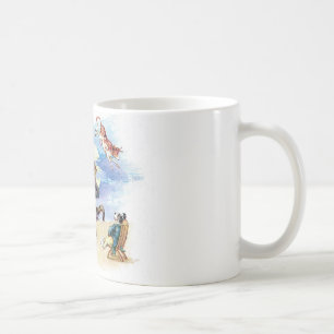 Vintage-Kinderreim Hey Diddle, Katze Fiddle Kunst Tasse