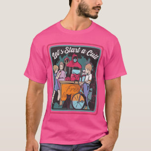 Vintage-Kinderspiel-Horror Lass uns einen Kult-Pul T-Shirt