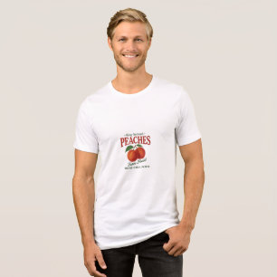 Vintage "King Orchard Pfirsiche" Frische T - Shirt