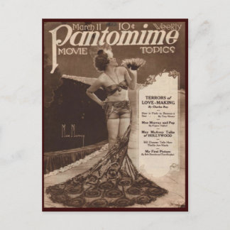 Vintage-Kino Mae Murray Postkarte