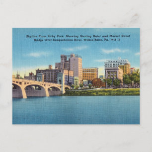 Vintage, Kirby Park, Wilkes-Barre Pennsylvania Postkarte