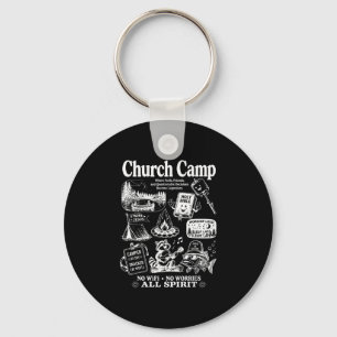 Vintage Kirchenlager christlicher Camper Camping G Schlüsselanhänger