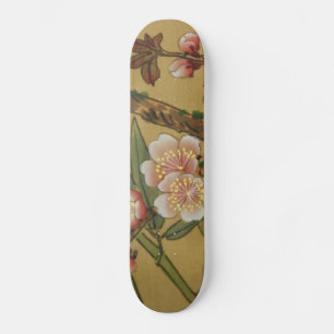 Vintage Kirschblüten Antike Asiatische Kunst Skateboard