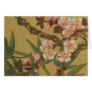 Vintage Kirschblüten Asiatische Japanische Blumen