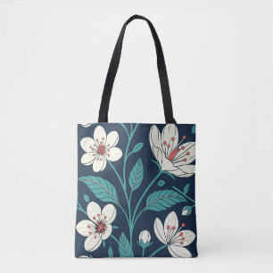 Vintage-Kirschblüten-Tasche – Elegantes Nahtloses