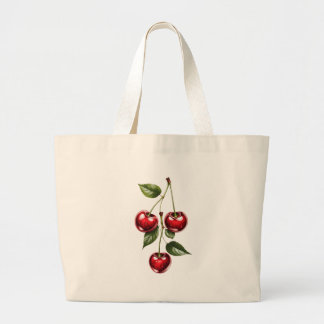 Vintage-Kirsche-Illustration Tasche