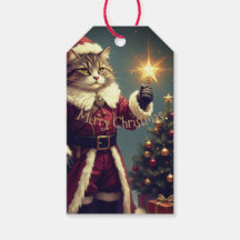 Vintage Kitty Katze Weihnachten