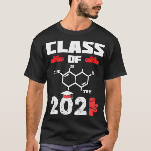 Vintage Klasse 2021 Hochschulabsolvent T-Shirt