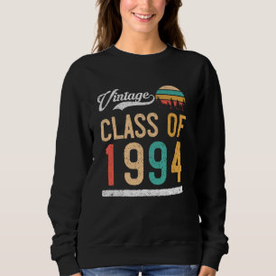 Vintage Klasse der Hochschule oder Uni 1994 Gradu Sweatshirt