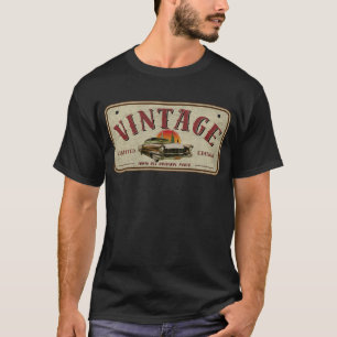 Vintage-Klassiker-Auto Limitierte Auflage Original T-Shirt