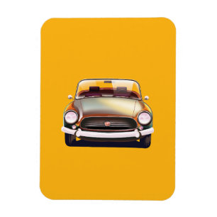 Vintage Klassiker Auto Magnet