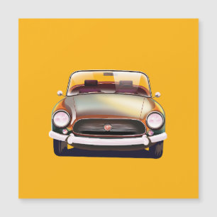 Vintage Klassiker Auto Magnetkarte