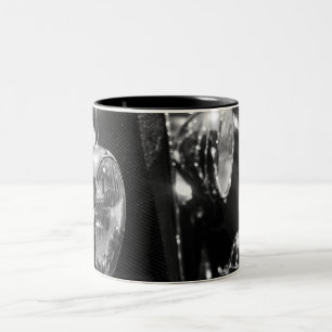 Vintage-Klassiker-Auto Zweifarbige Tasse