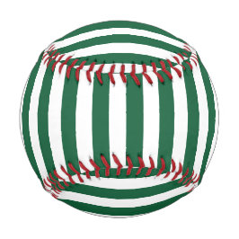 Vintage, klassische Flasche, grün und weiß Streife Baseball