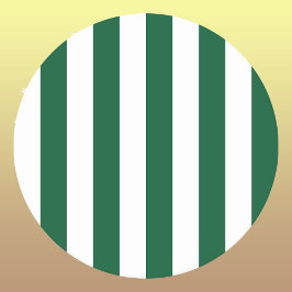 Vintage, klassische Flasche, grün und weiß Streife Runder Pappuntersetzer