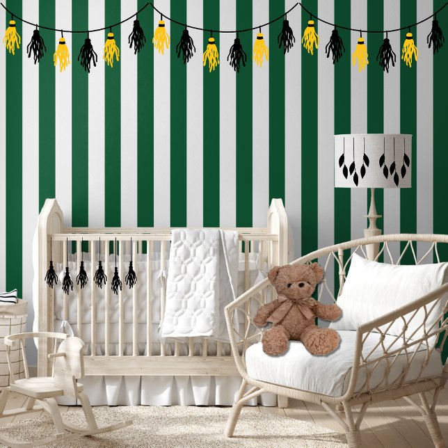 Vintage, klassische Flasche, grün und weiß Streife Tapete (Von Creator hochgeladen)