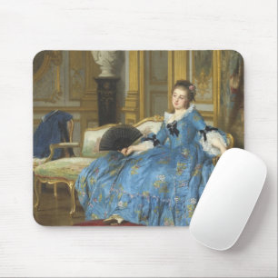 Vintage klassische Malerei mit Sassy Girl Mousepad