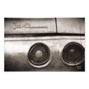 Vintage klassische Muskelkarosserie drucken Fotodruck