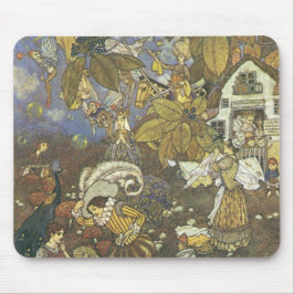 Vintage klassische Storybook-Charaktere, Edmund Du Mousepad