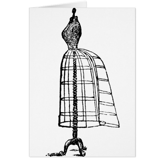 Vintage Kleiderform (Vorne)