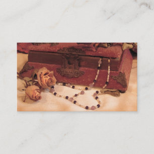 Vintage Kleidung Visitenkarte