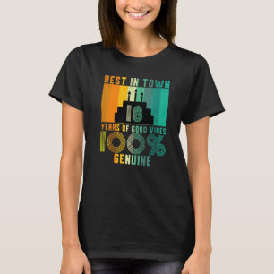 Vintage-Kleidung zum 18. Geburtstag Damen Herren 1 T-Shirt