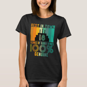Vintage-Kleidung zum 18. Geburtstag Damen Herren 1 T-Shirt