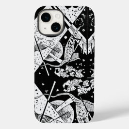 Vintage kleine Welten VI - Kandinsky Abstrakte Kun Case-Mate iPhone 14 Hülle
