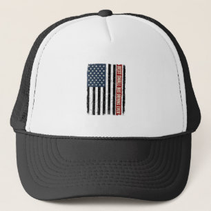 Vintage Kleines Busfahrer-Flag-Shirt-Design_1 Truckerkappe