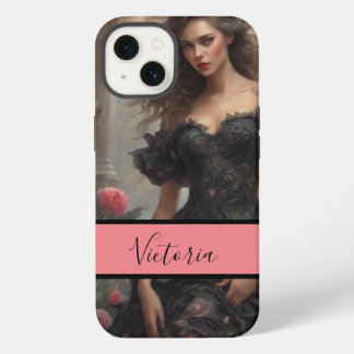Vintage Kleines Schwarzes Kleid Modebewusst Elegan iPhone 13 Hülle