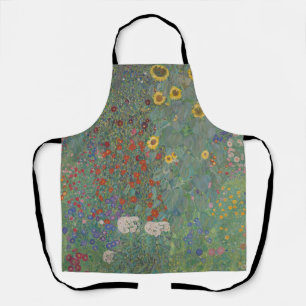 Vintage Klimt Bauerngarten Sonnenblumen Blumige Ku Schürze