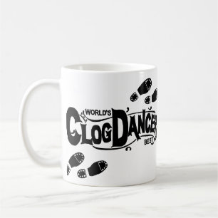 Vintage Klotz-Tänzer-Verstopfung Tasse