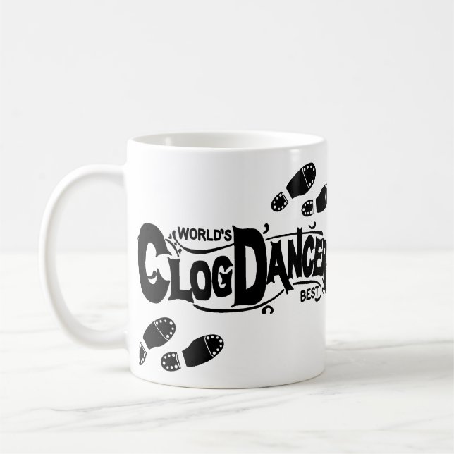 Vintage Klotz-Tänzer-Verstopfung Tasse (Links)